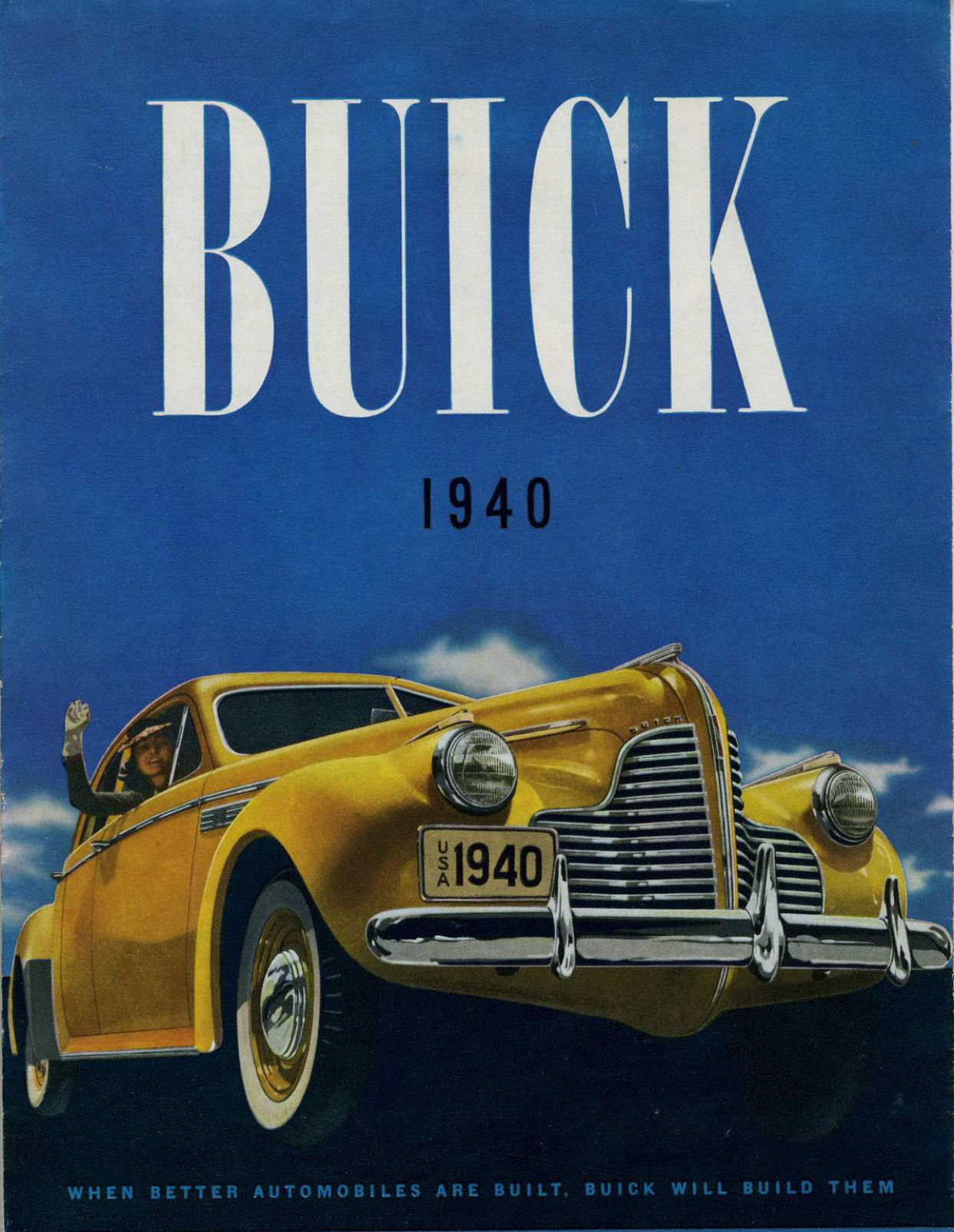 1940 Buick Foldout (A)-Front