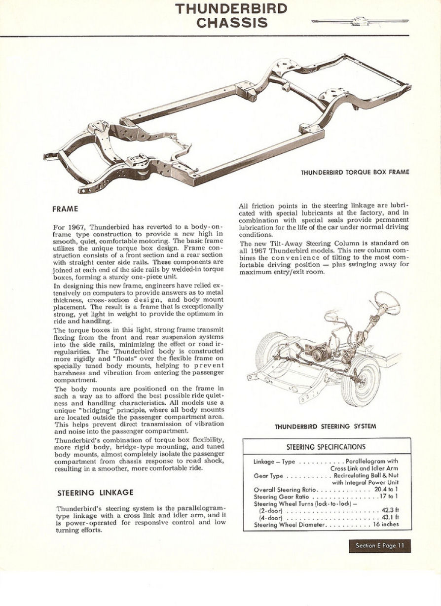 1967 Thunderbird Salesman's Data-11
