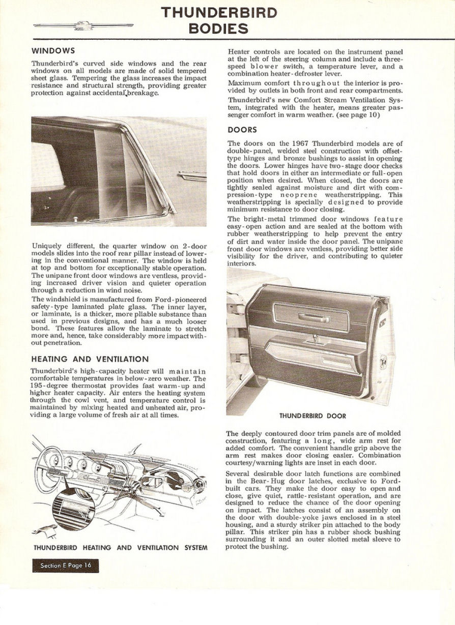 1967 Thunderbird Salesman's Data-16