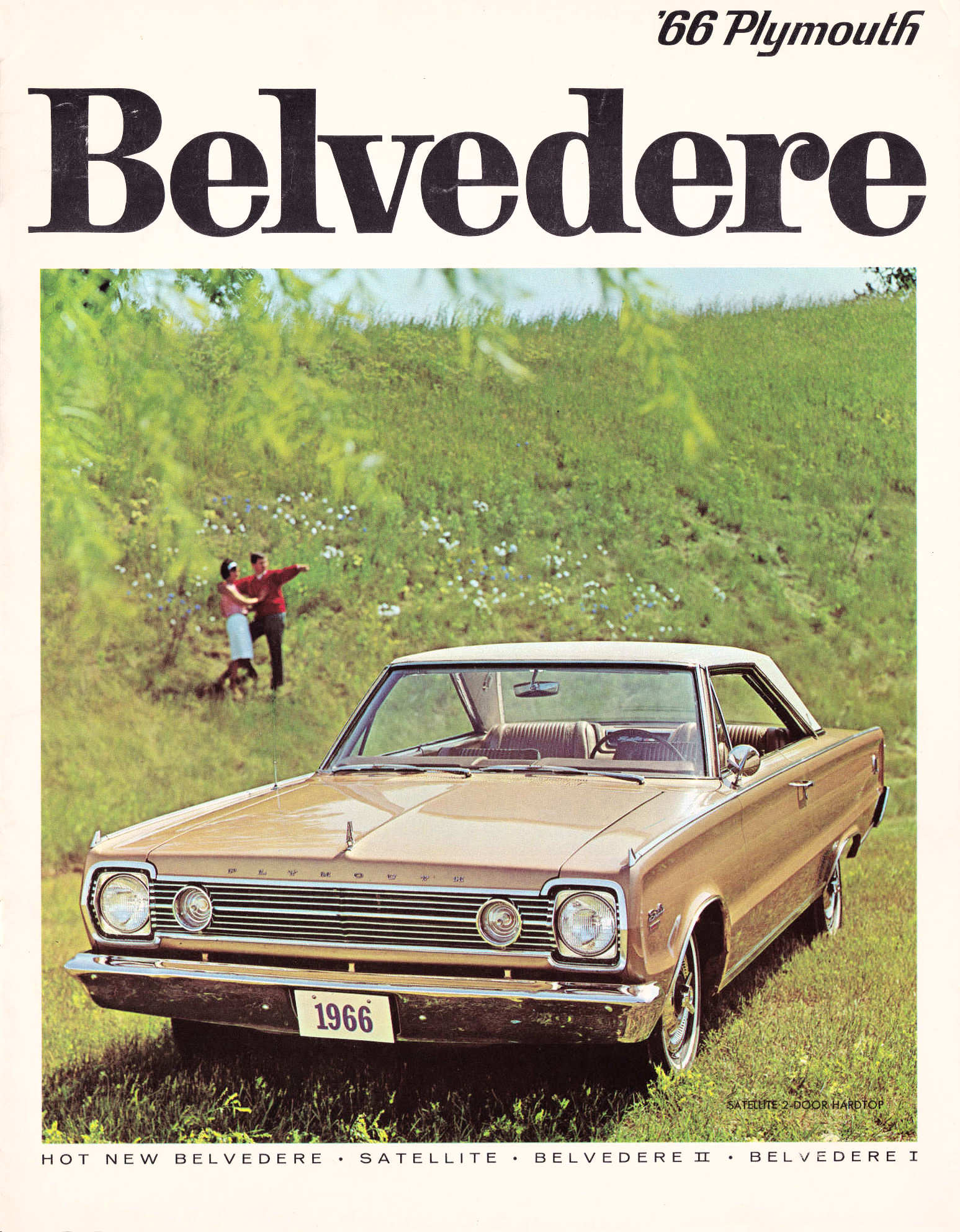 USA Prospekt brochure 1966 Plymouth Belvedere 