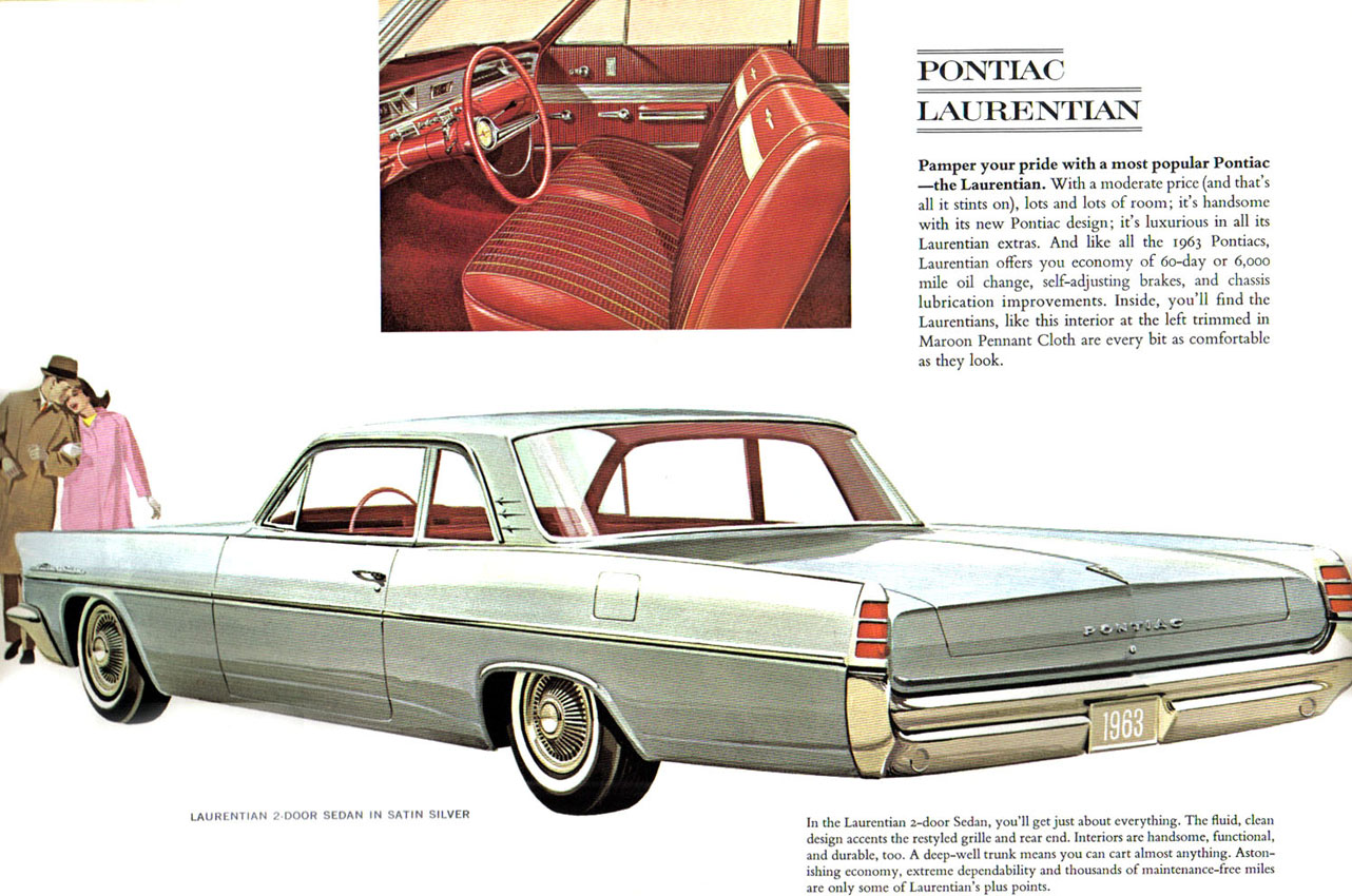 1963 Pontiac Brochure. 