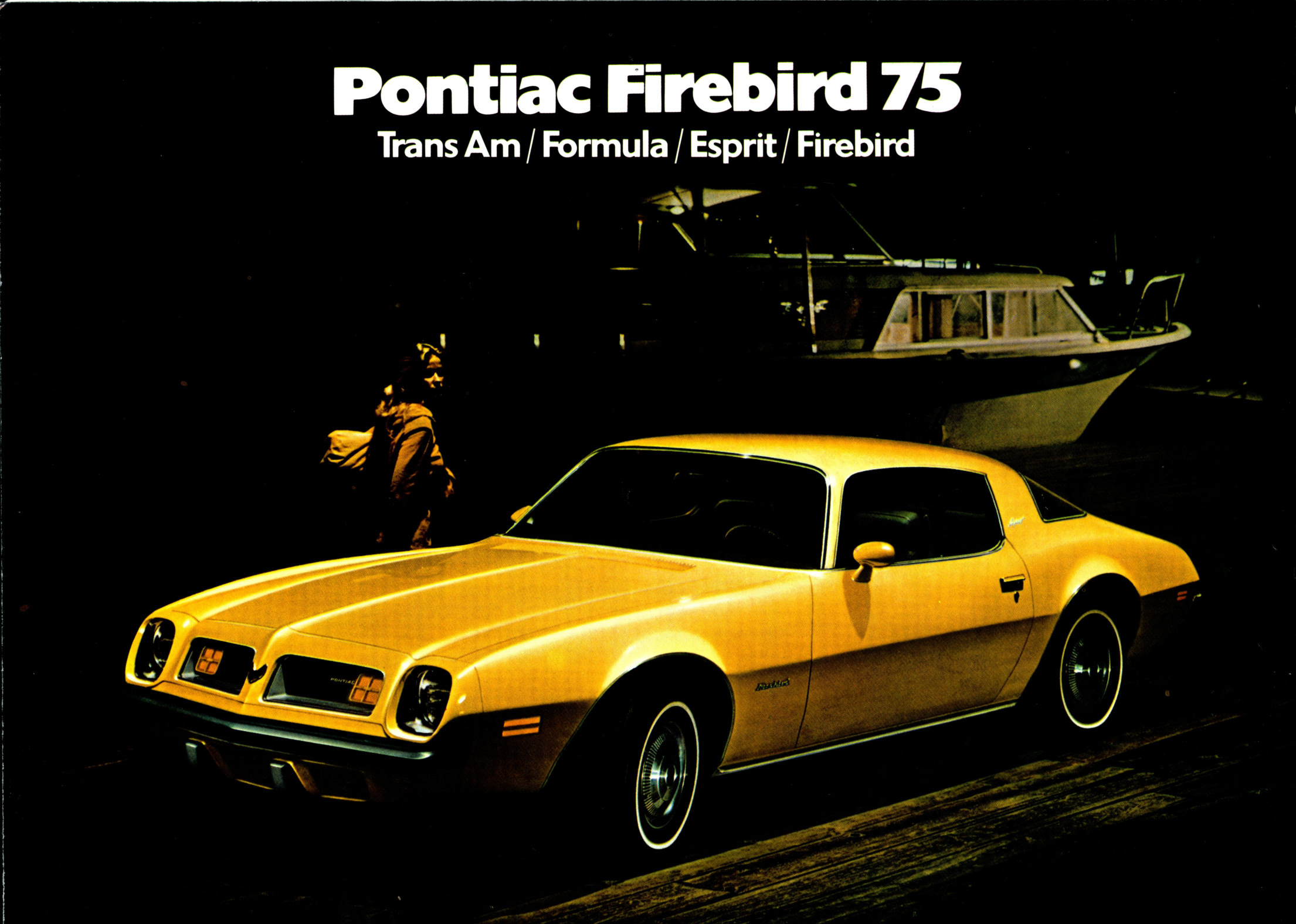 1975 Pontiac Firebird LeMans Grand Prix Bonneville FL Accessories Sales Brochure 