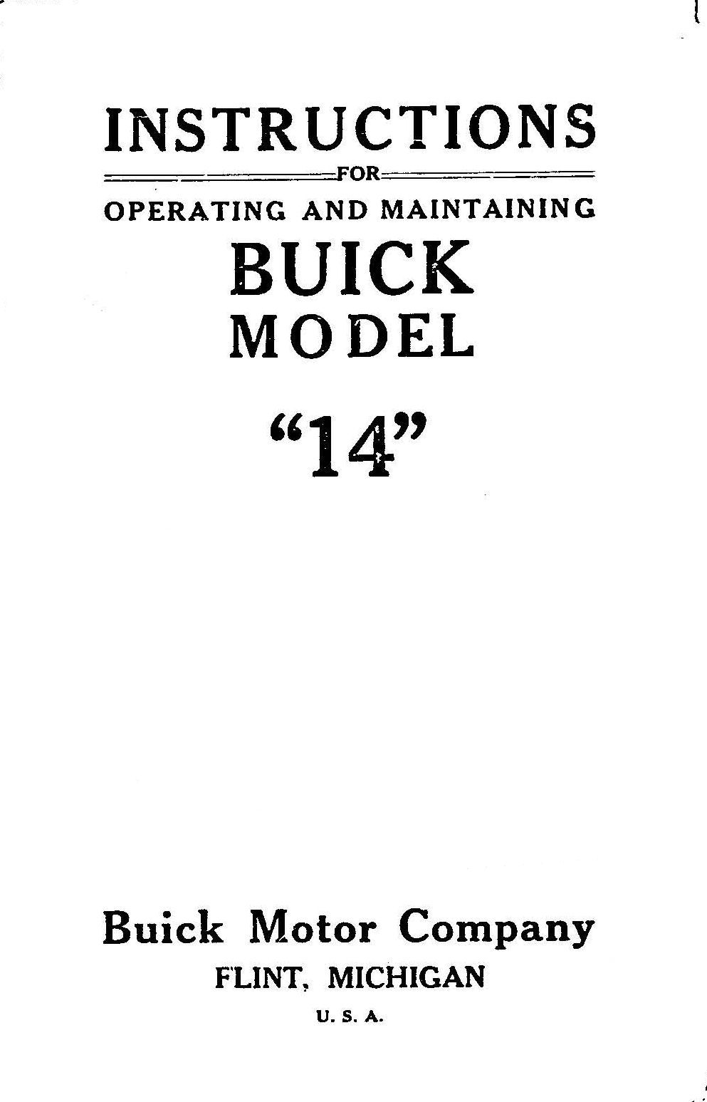 1910 Buick Model 14 Instructions-01