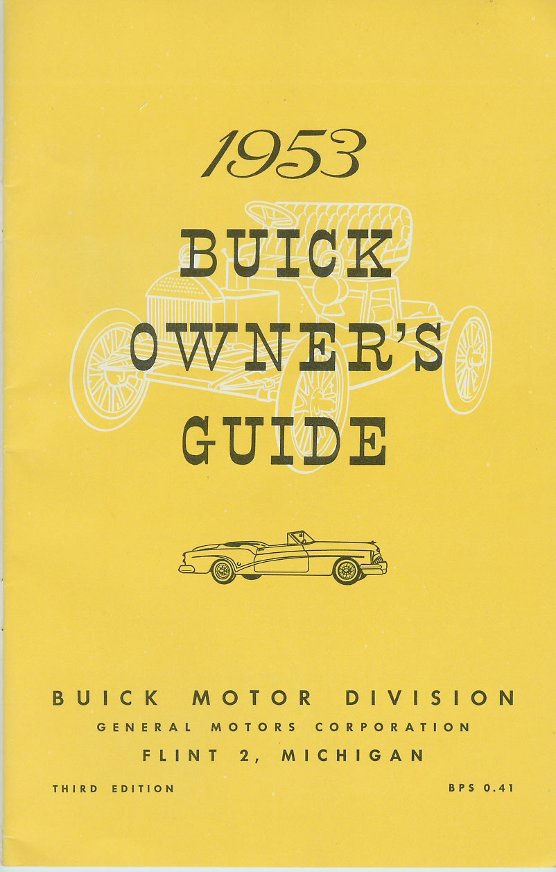 1953 Buick Owner Manual-01