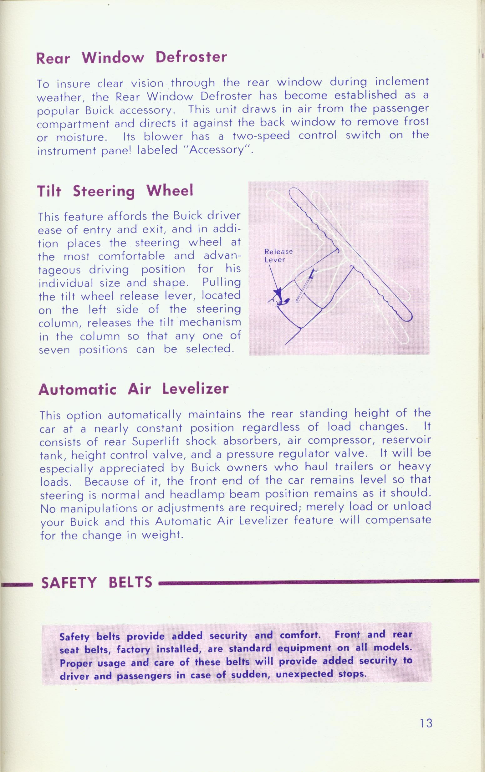 1967 Buick Riviera Manual Page 15