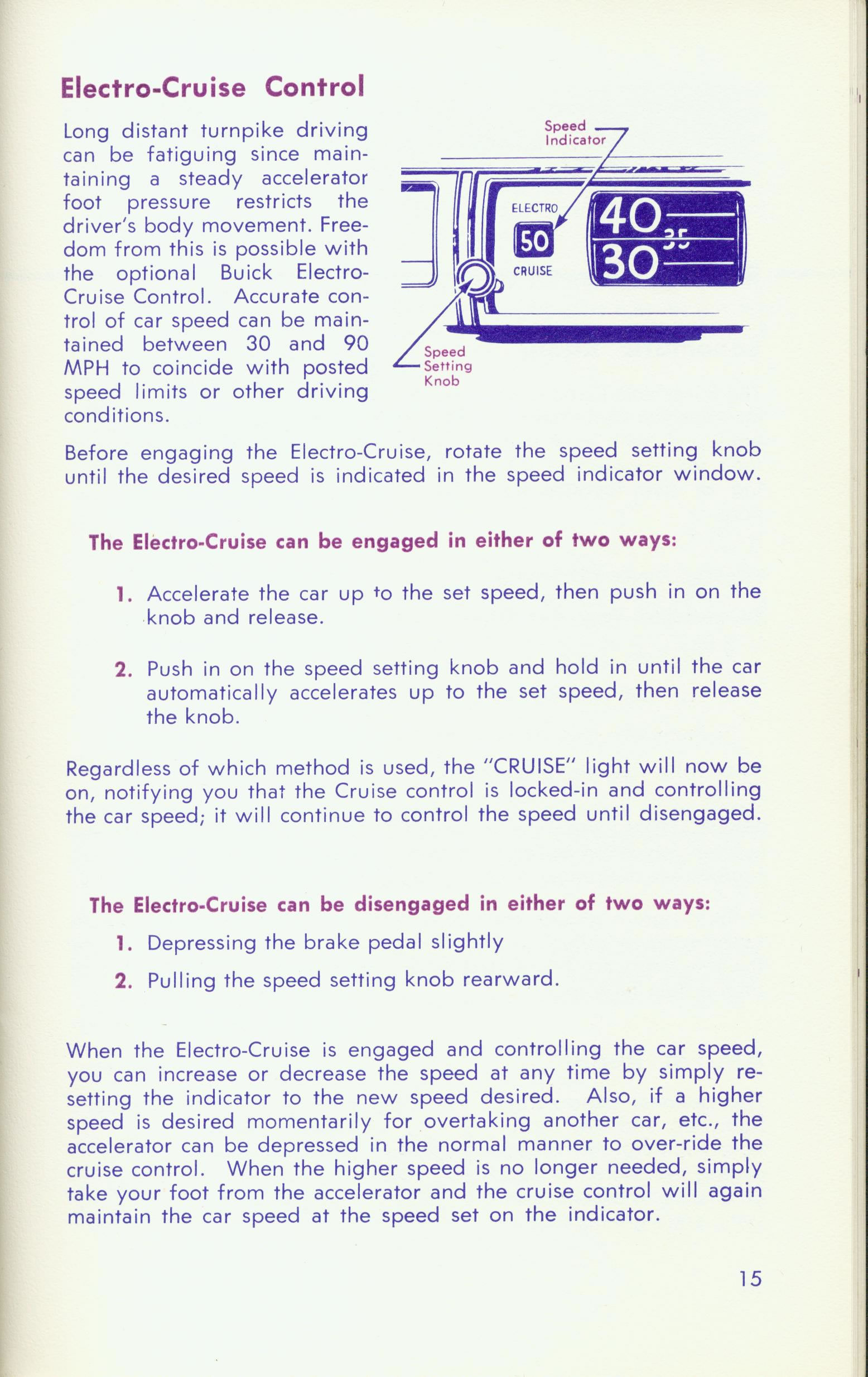 1967 Buick Riviera Manual Page 17