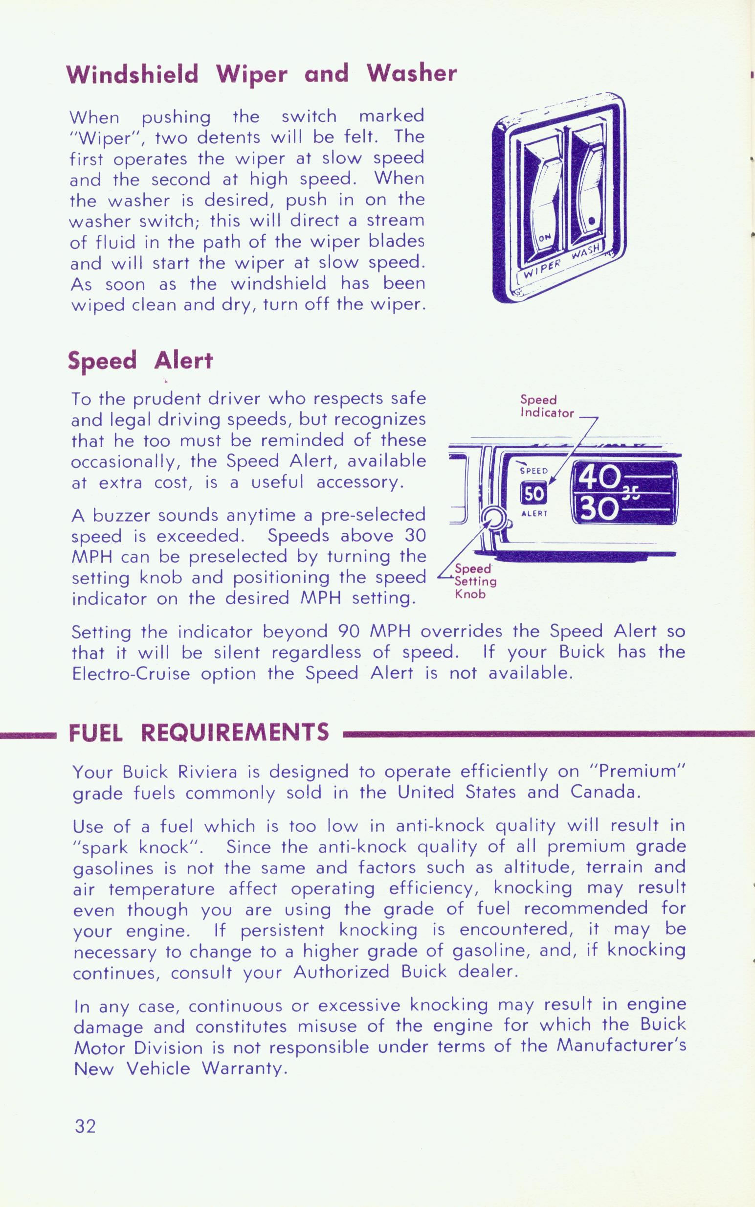 1967 Buick Riviera Manual Page 34