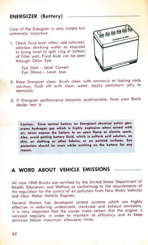 1968 Buick Owners Manual-62