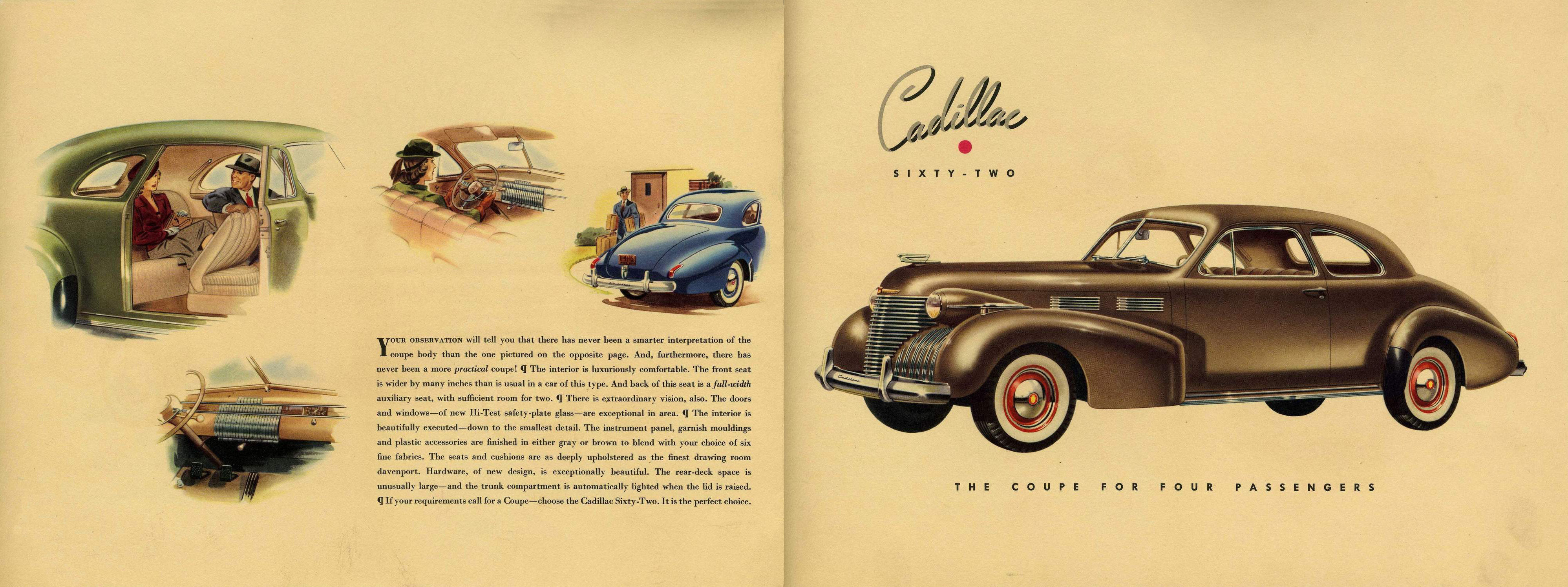F- 1940 Cadillac Coupe Foldout -Inner