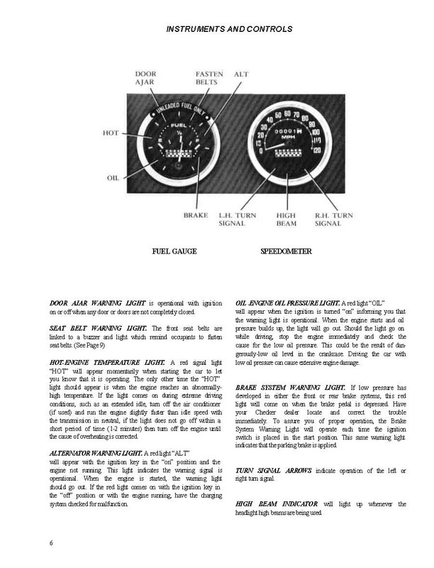 1977 Checker Owners Manual-06