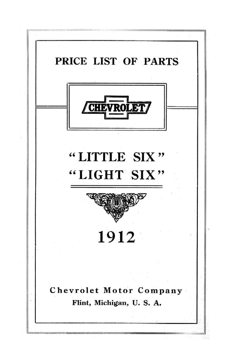 1912 Chevrolet Parts Price List-02