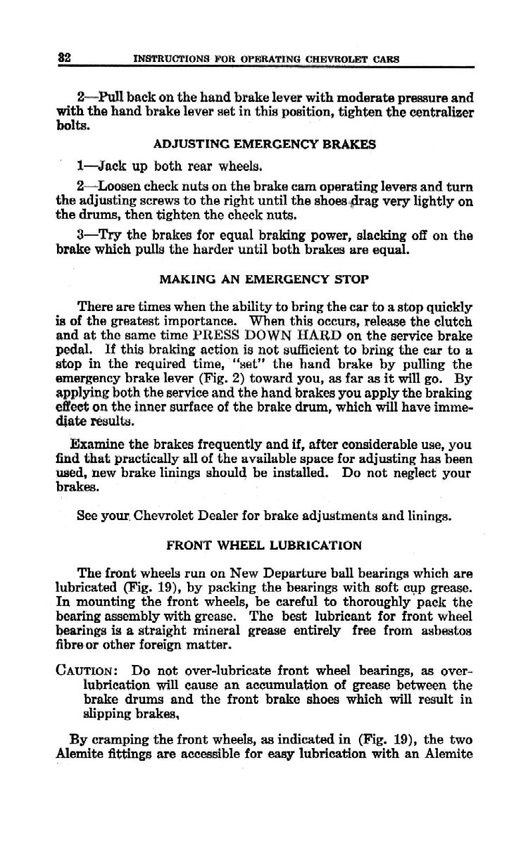1930 Chevrolet Owners Manual-32
