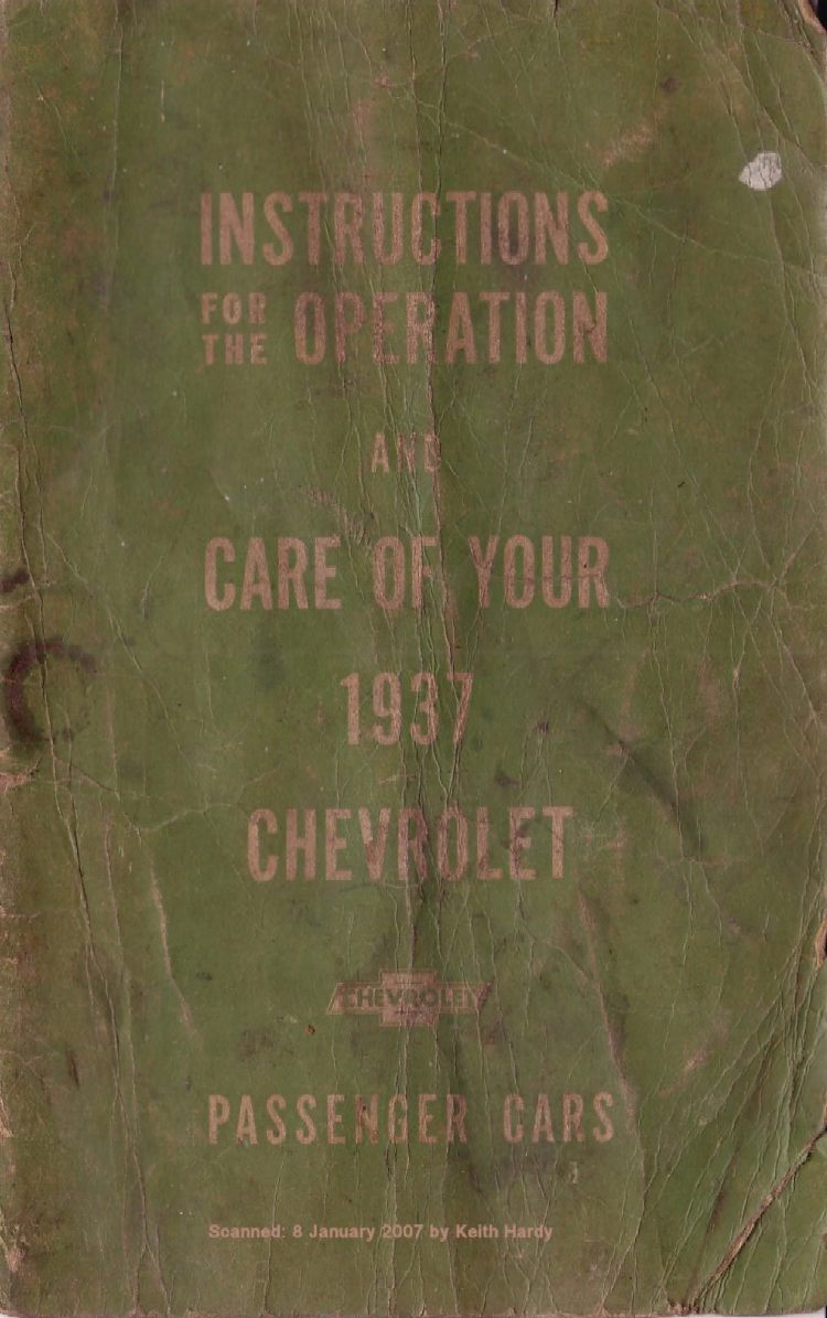 1937 Chevrolet Owners Manual-01