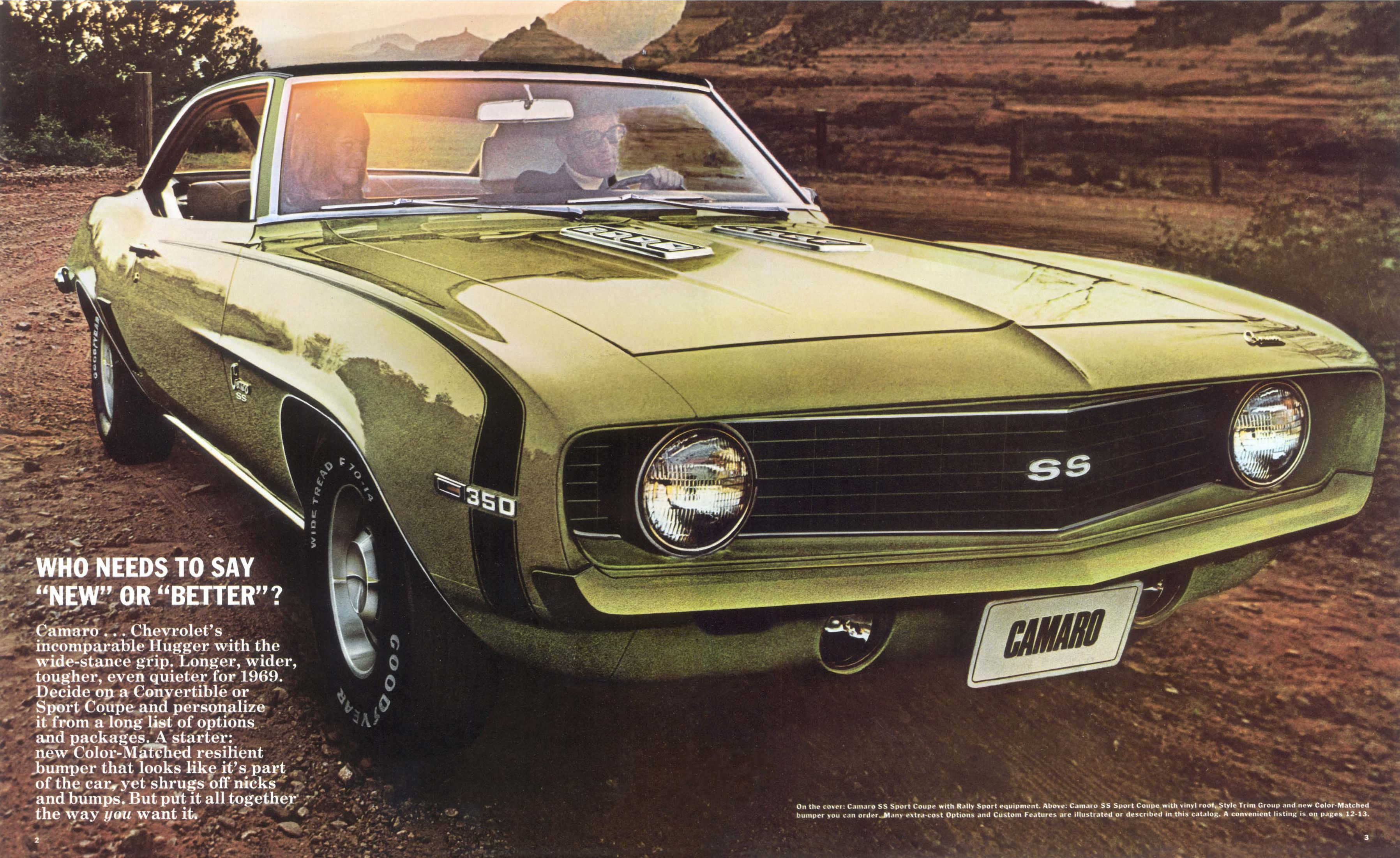 1969 Chevrolet Camaro Prestige Brochure.