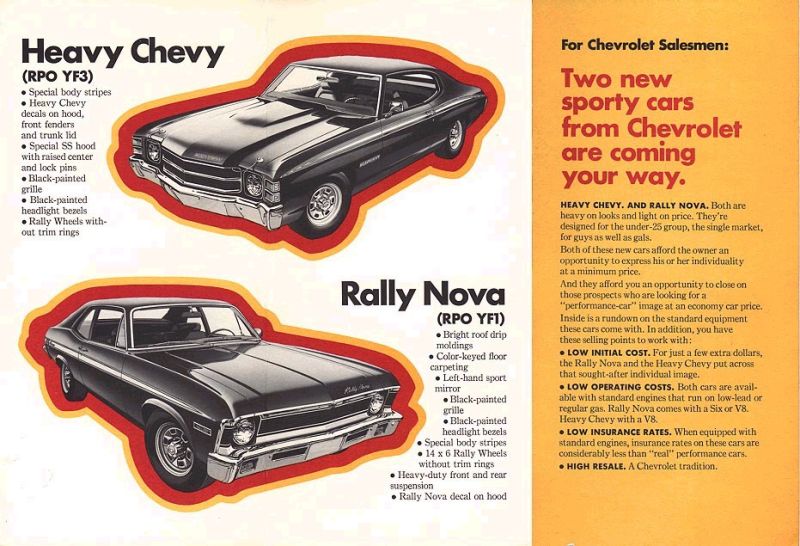1971 Heavy Chevy  amp  Rally Nova