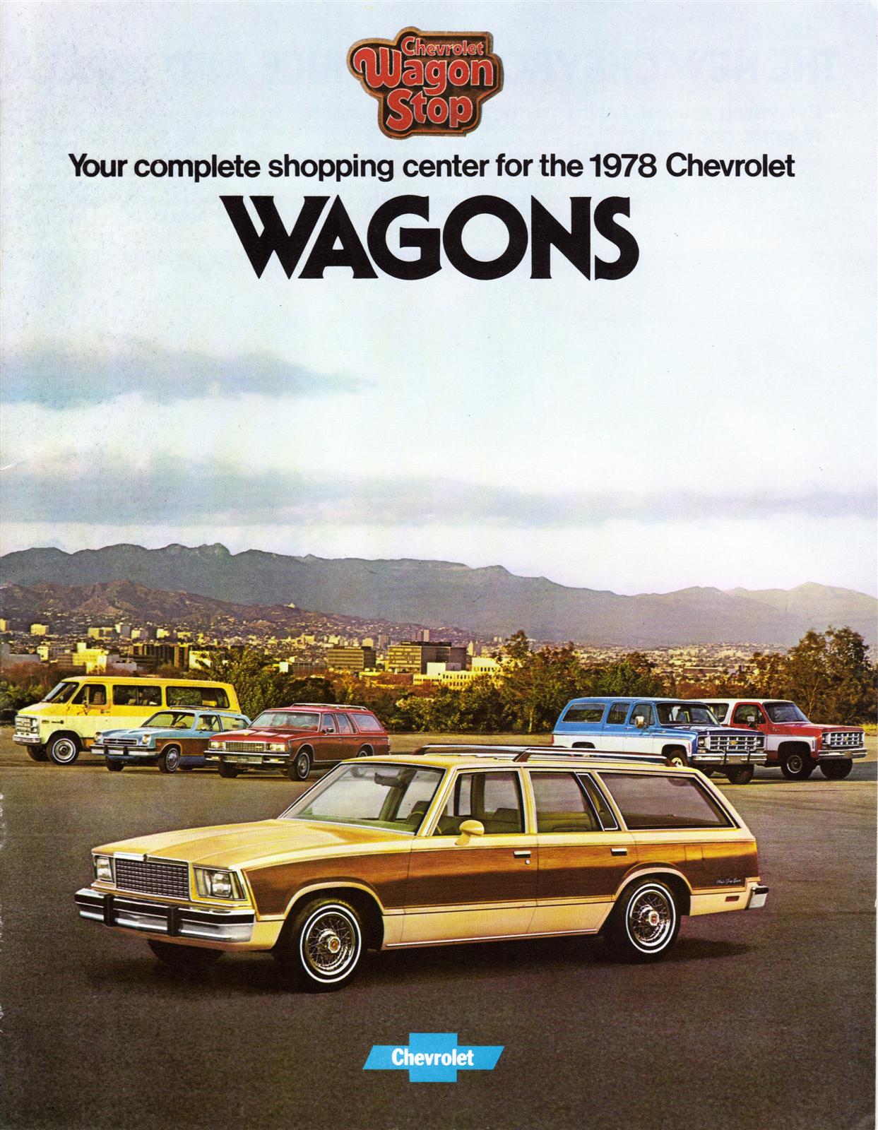 1978 Chevrolet Wagons Pg01 Front Cover