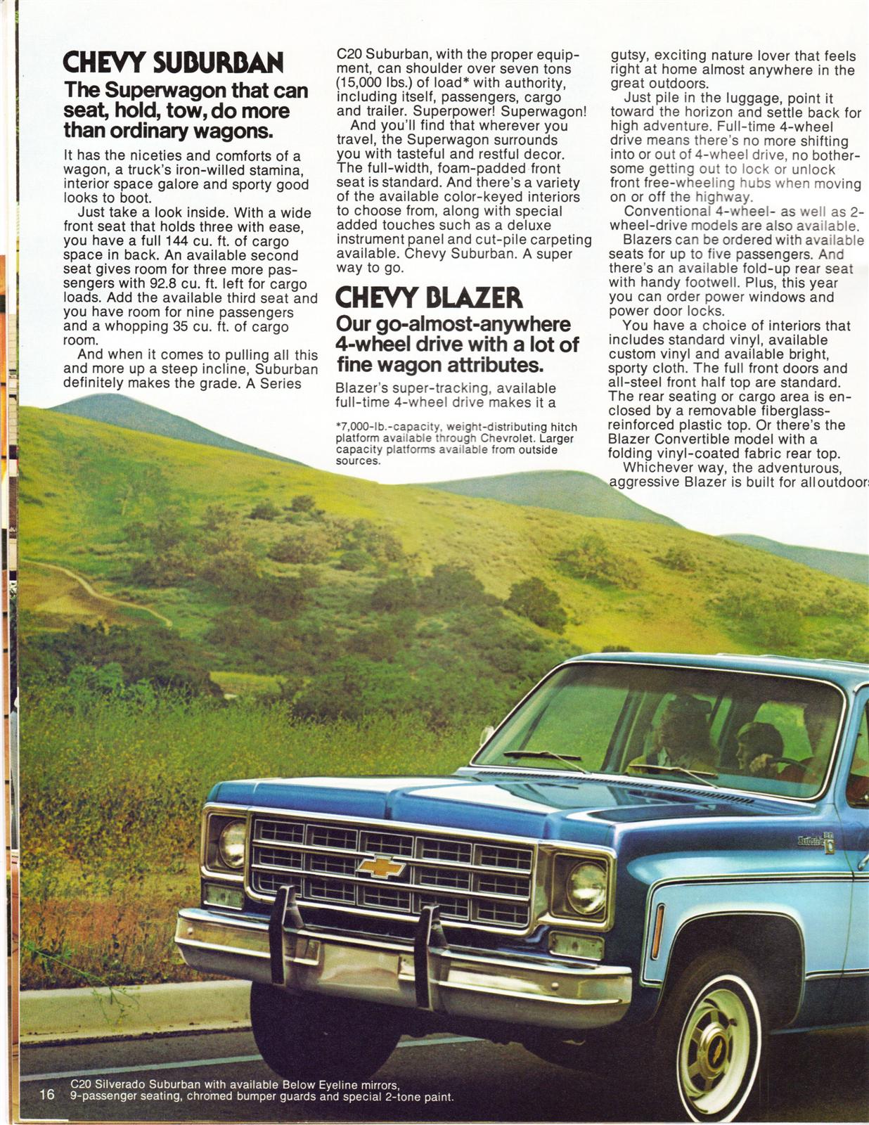 1978 Chevrolet Wagons Pg16