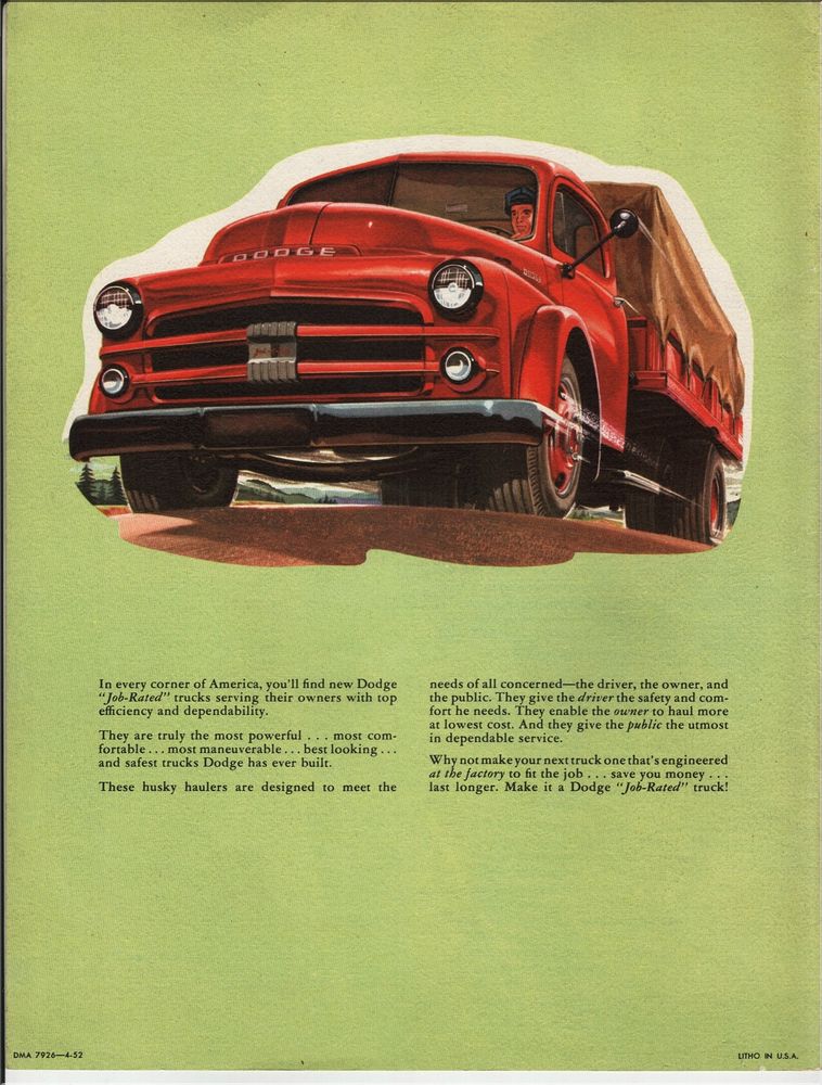 1952 Dodge 1    ton-24