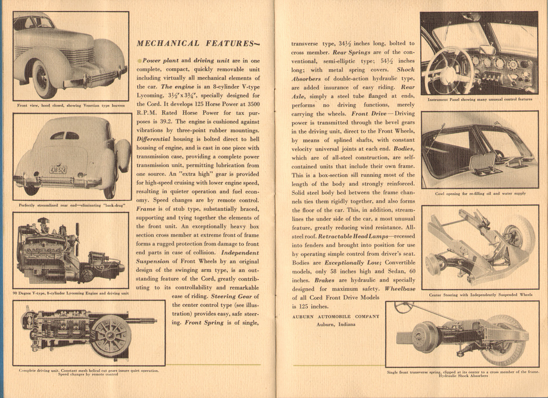 1936 Cord Brochure-12-13