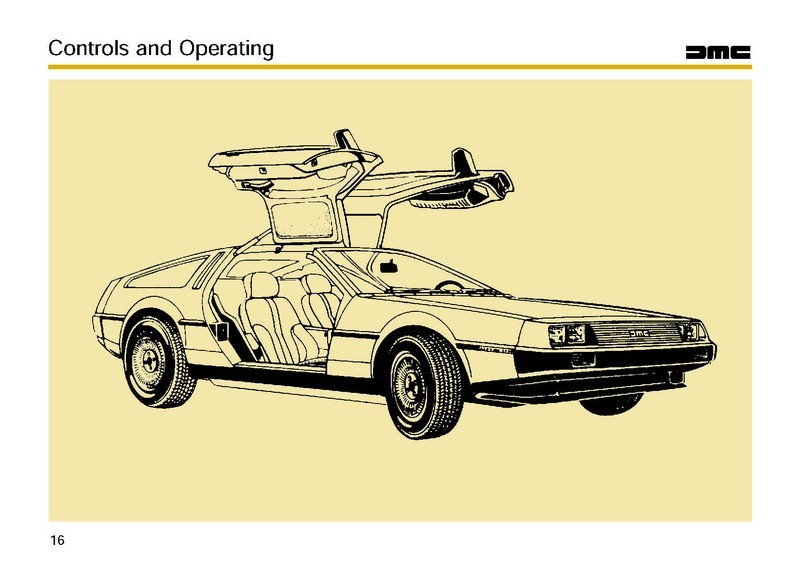 1981 DeLorean Owners Manual-16