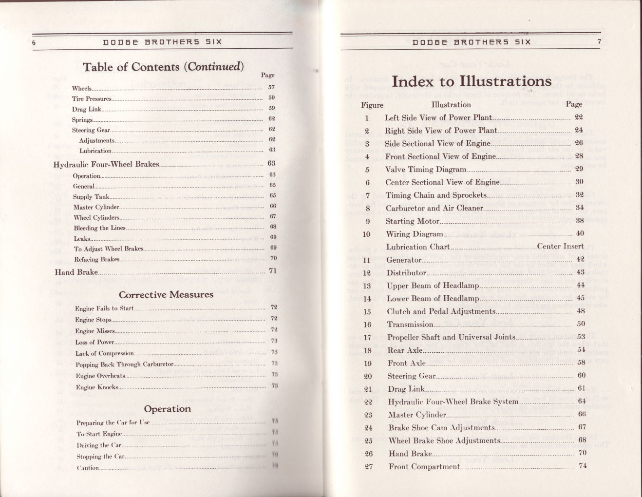 1930 Dodge Six Instruction Manual-06 amp 07