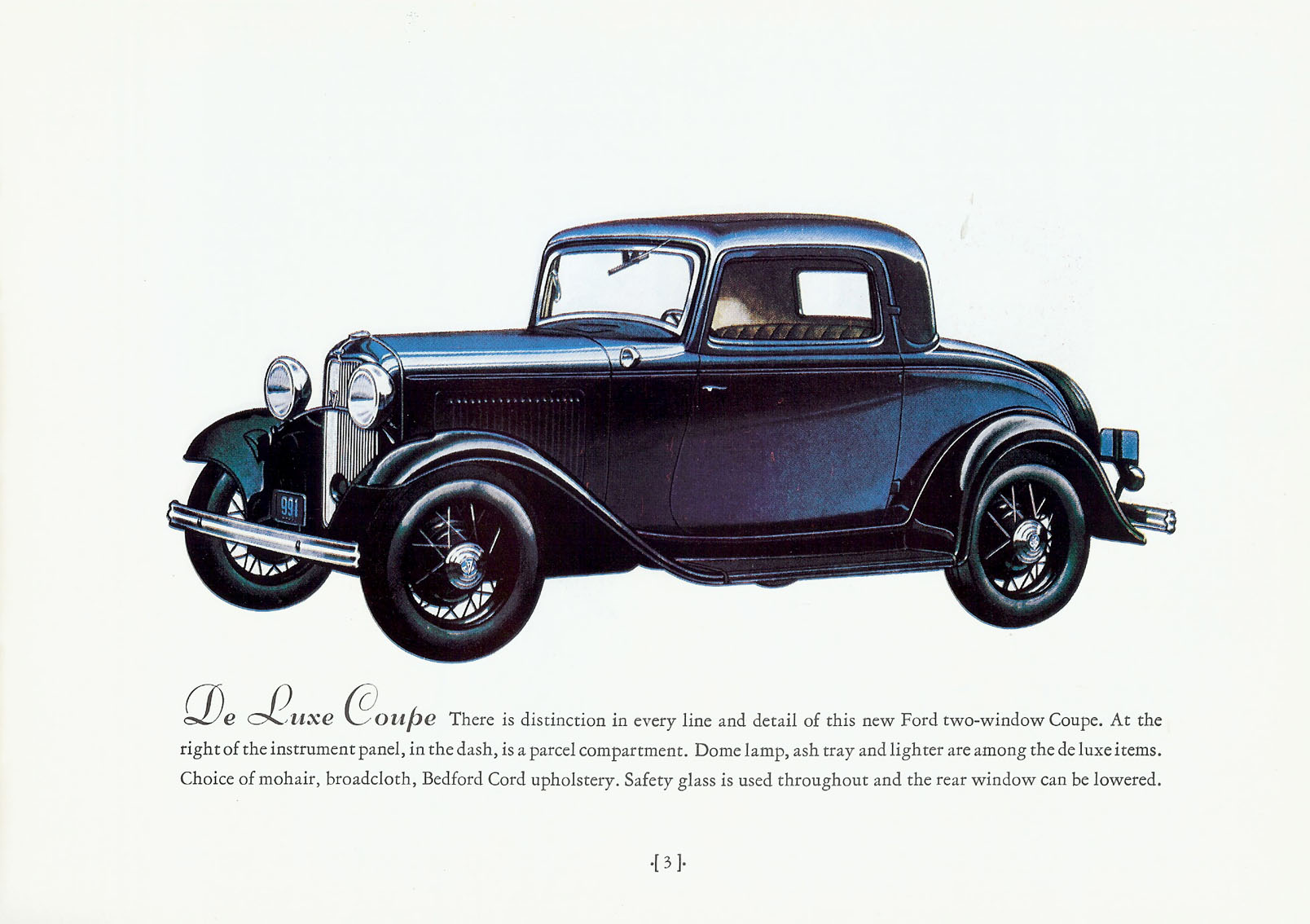 1932 Ford Full Line Brochure.
