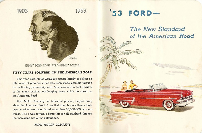 1953 Ford Owners Manual-36 amp 37