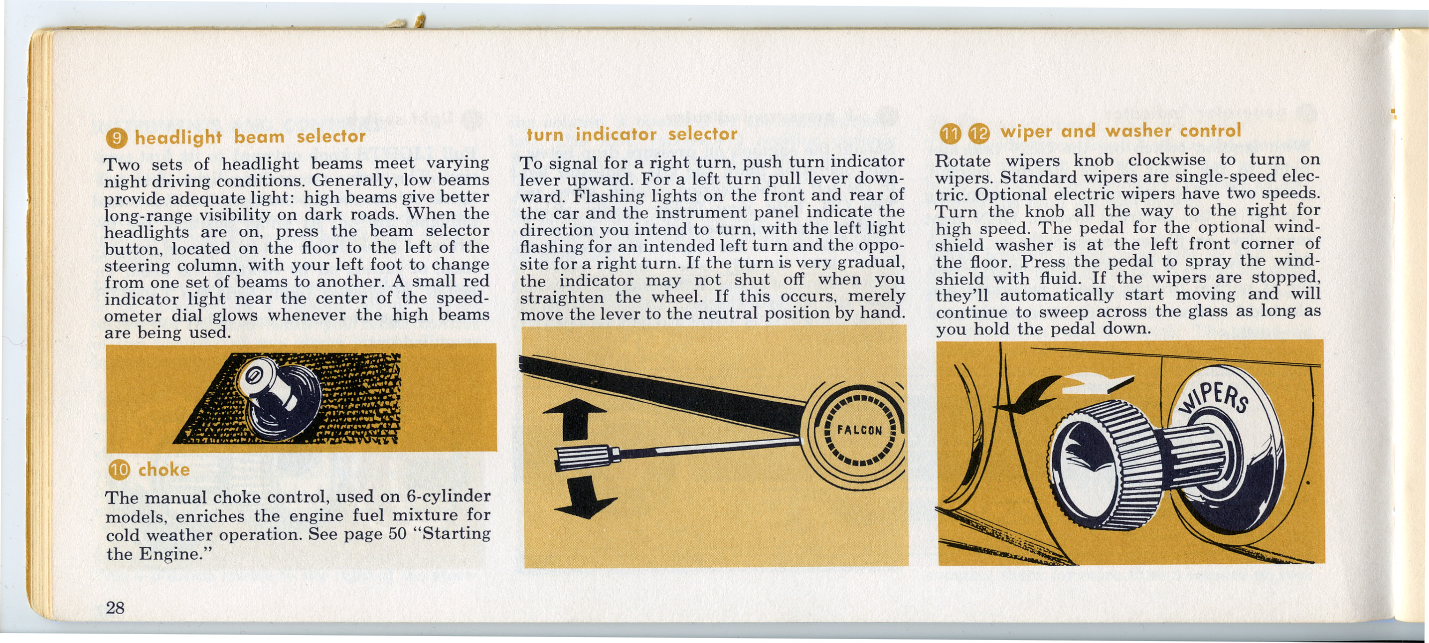 1964 Ford Falcon Owners Manual-28