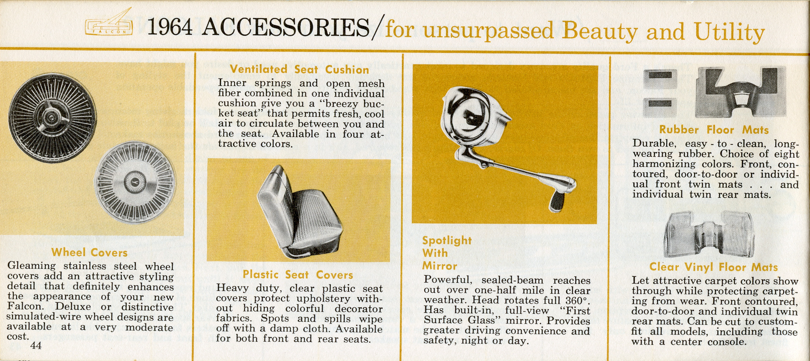 1964 Ford Falcon Owners Manual-44