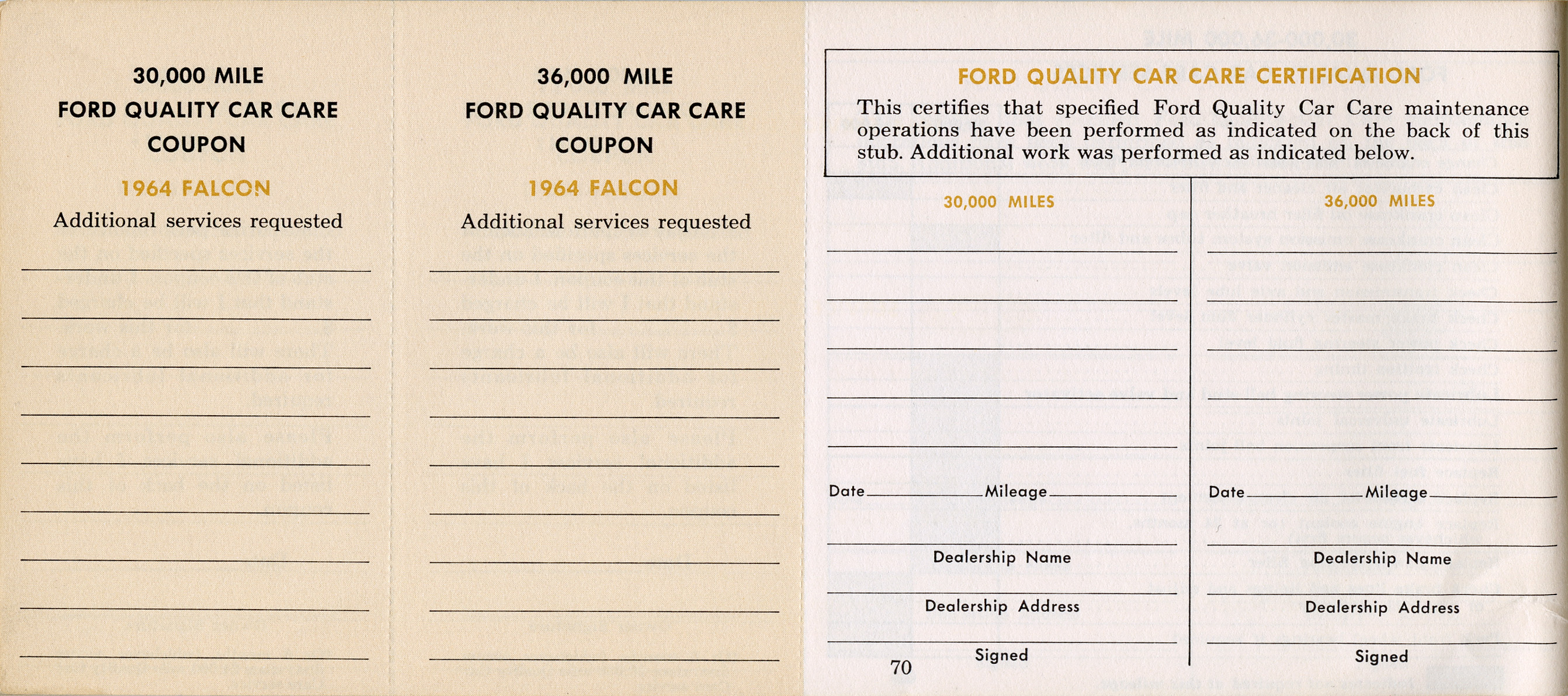 1964 Ford Falcon Owners Manual-70