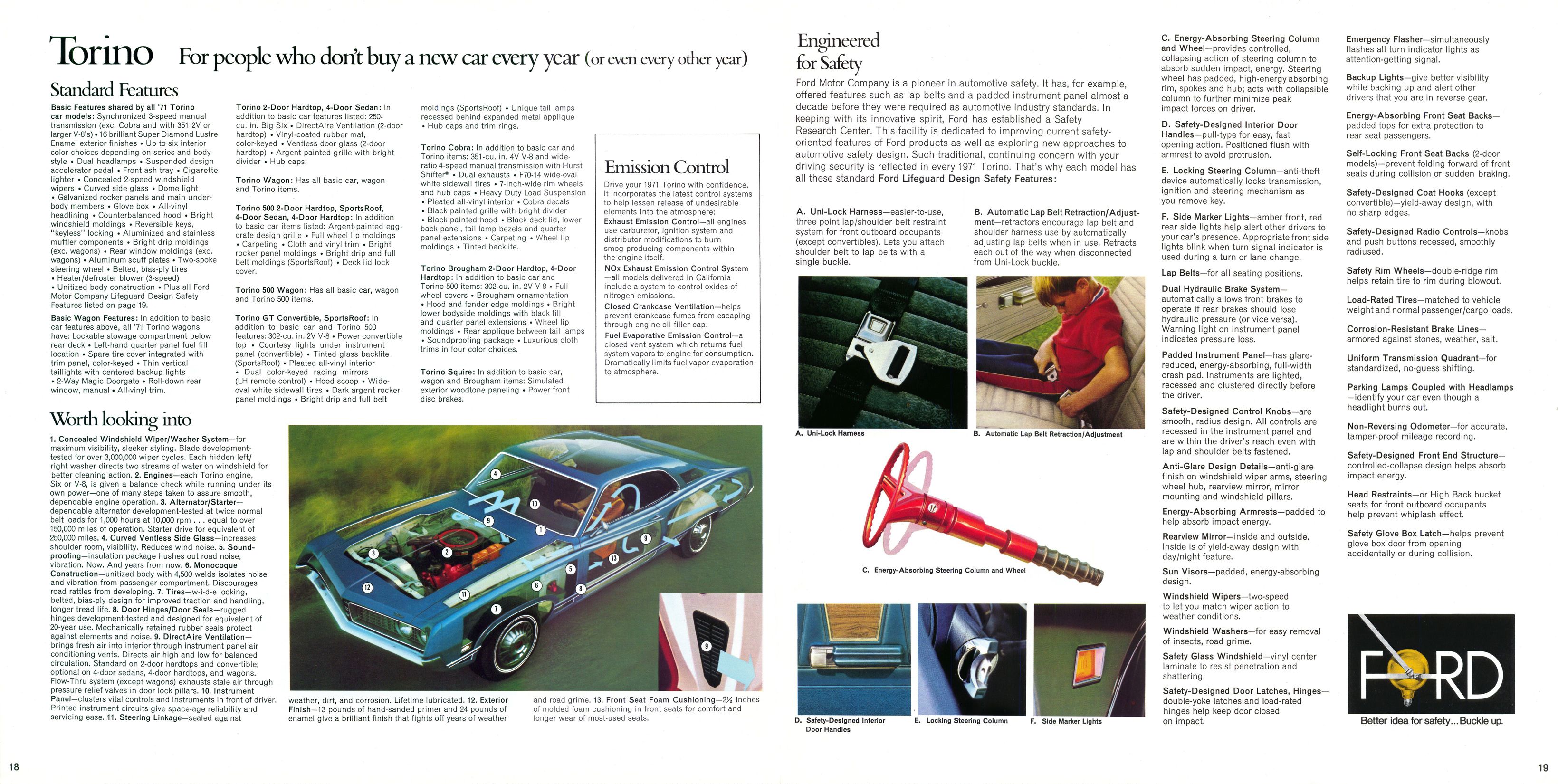 1971 Ford Torino 18  amp  19