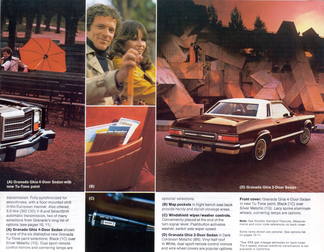 Ford granada brochure 1979