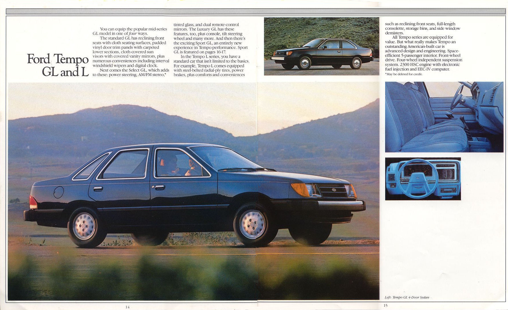 1985 Ford Tempo-14 amp 15