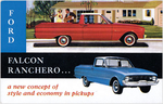 1960 Ford Falcon Ranchero Postcard-01