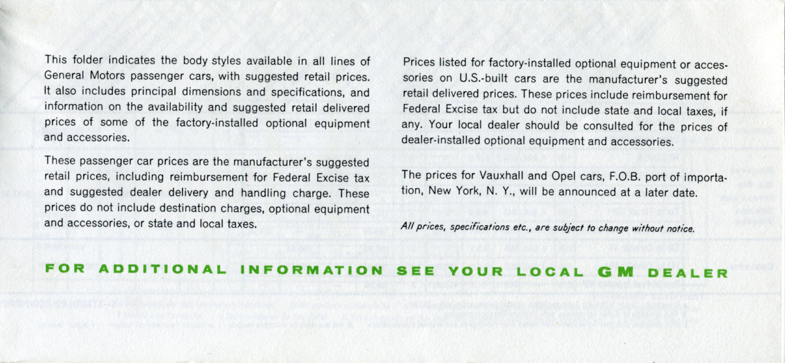 General Motors for 1961-38