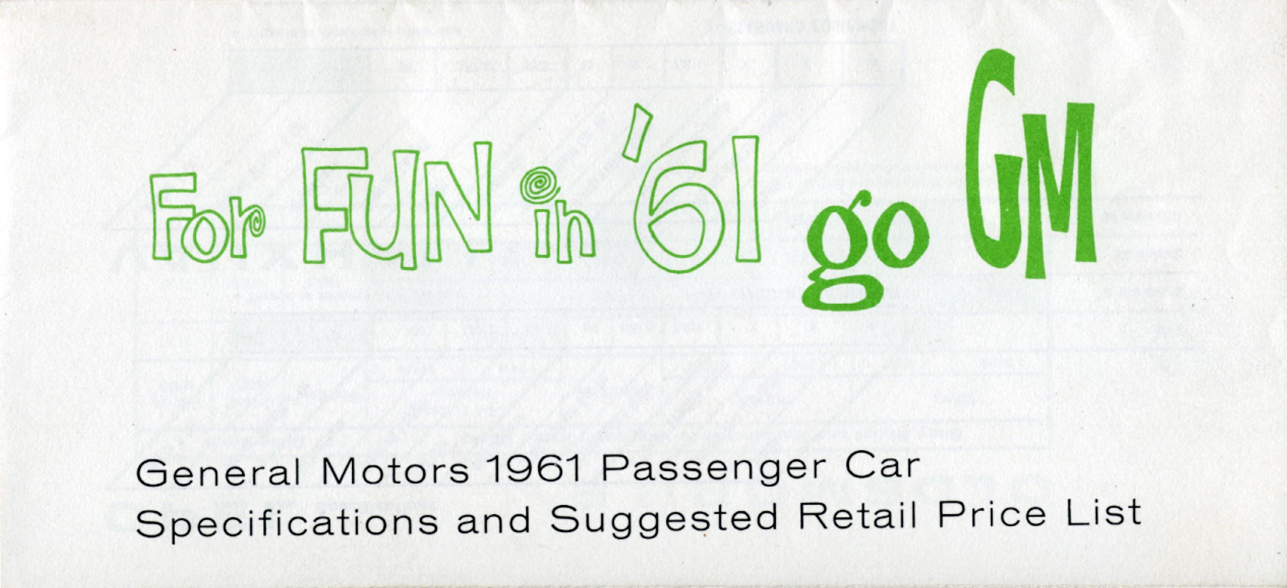 General Motors for 1961-36