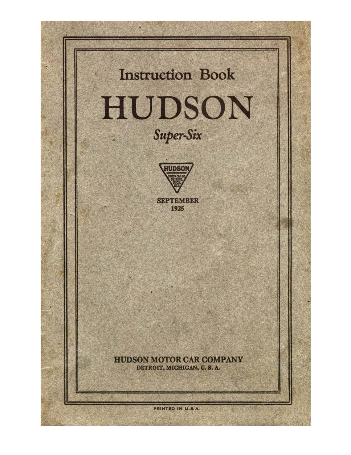 1925 Hudson Instruction Book-01