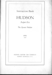 1929 Hudson Instruction Book-02