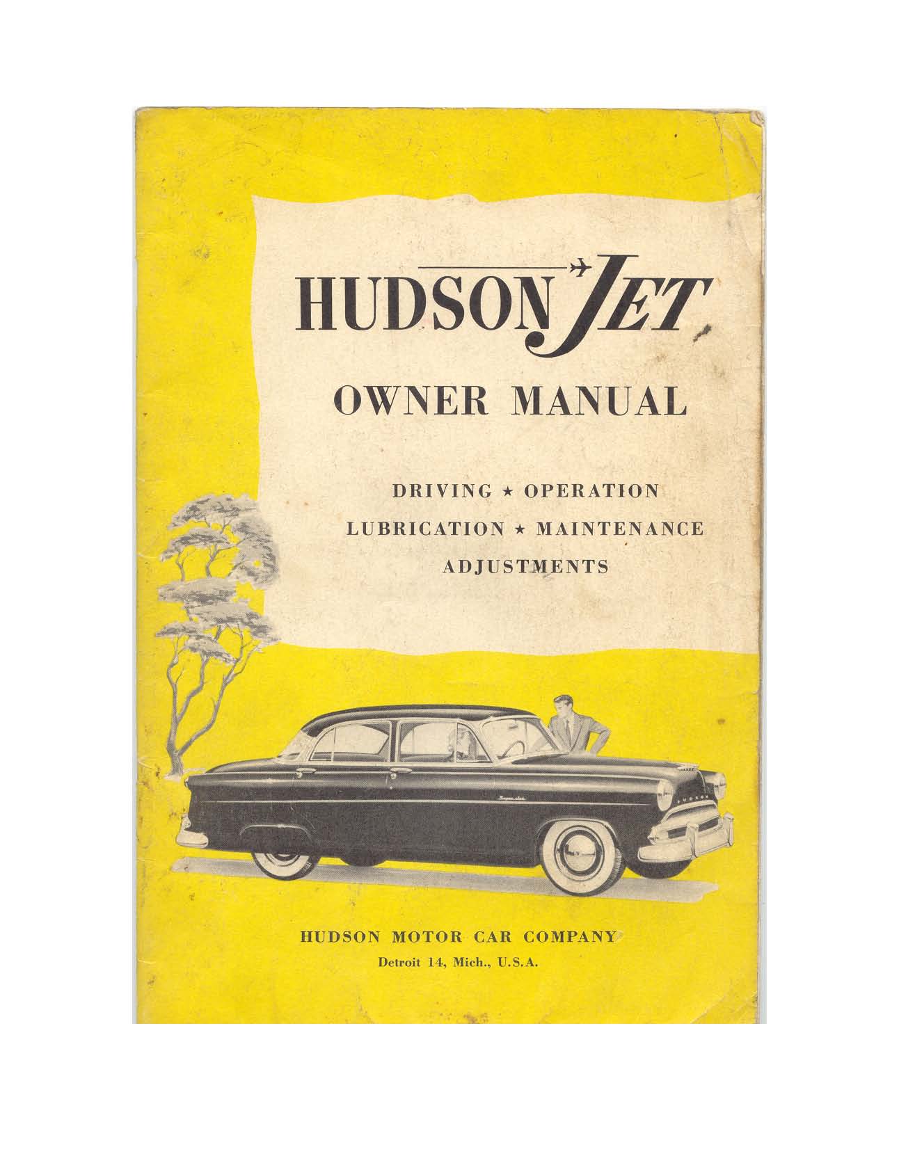 1953 Hudson Jet Owners Manual-01
