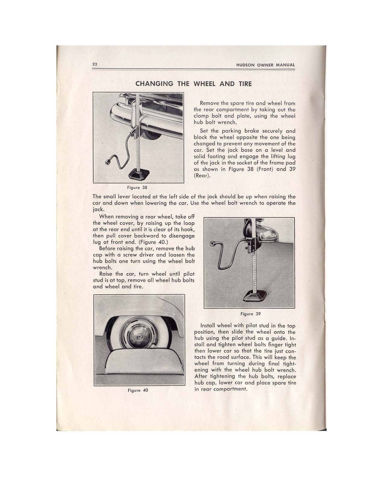 1953 Hudson Jet Owners Manual-23