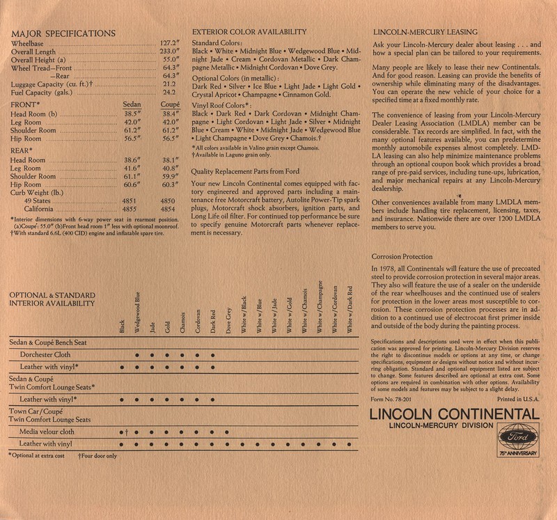 1978 Lincoln Continental-16