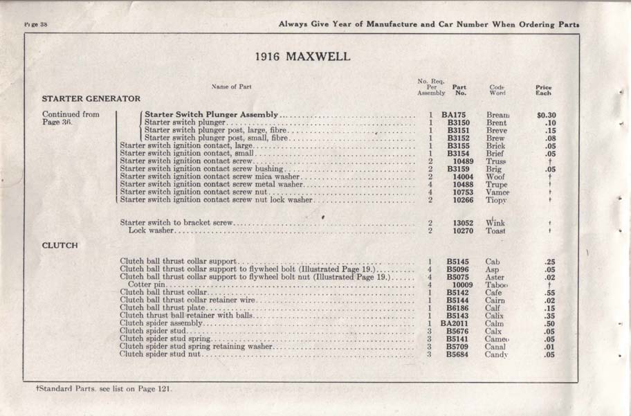 1916 Maxwell Parts Price List-040