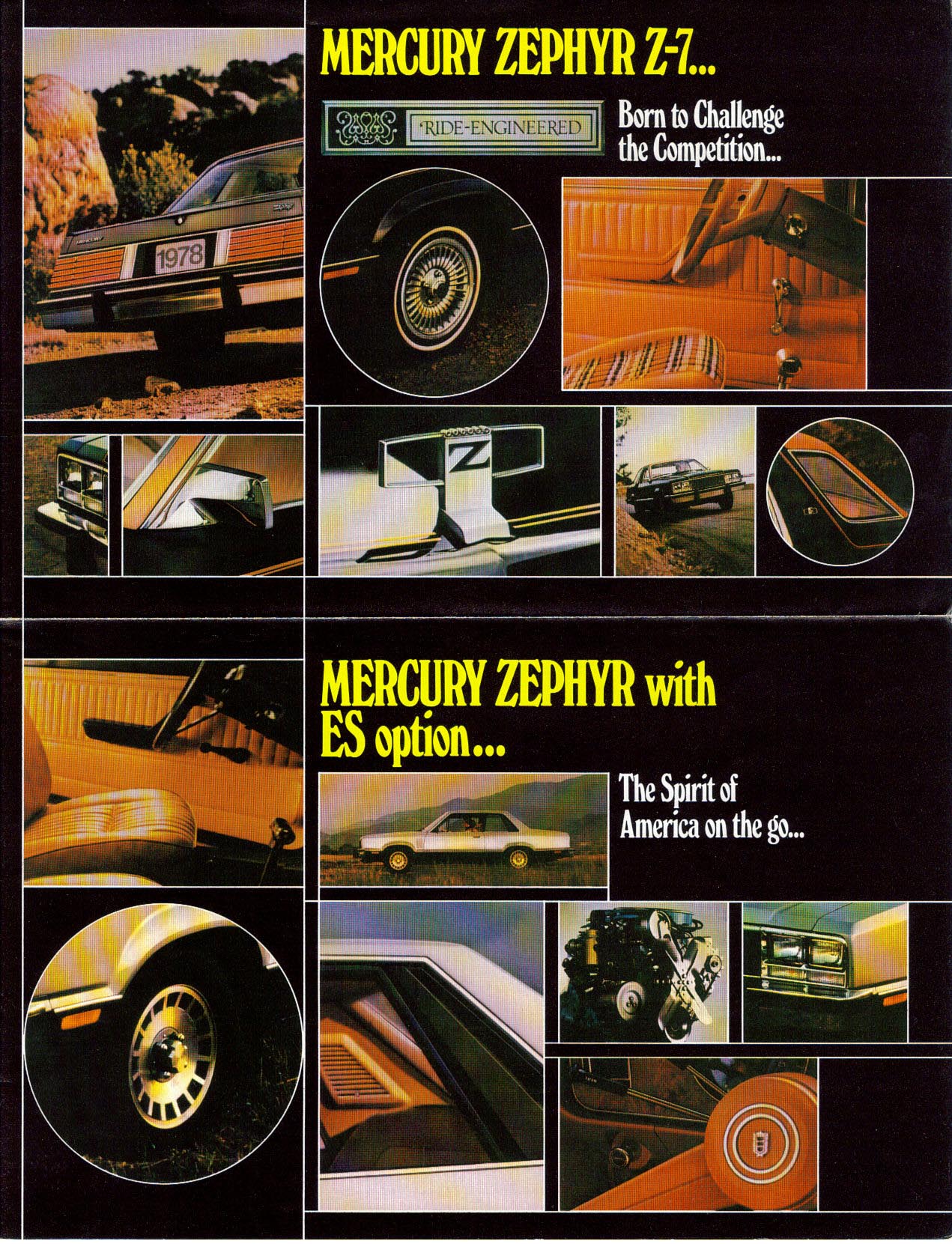 1978 Mercury Zephyr Z-7 and ES Options Pamphlet-02