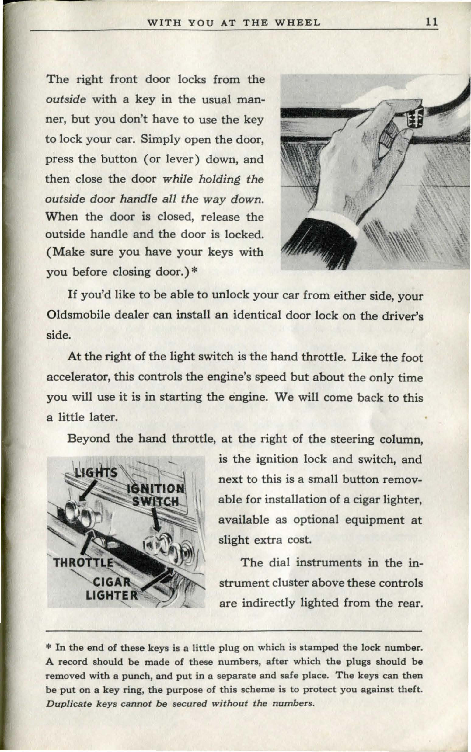 1940 Oldsmobile Operating Guide-13