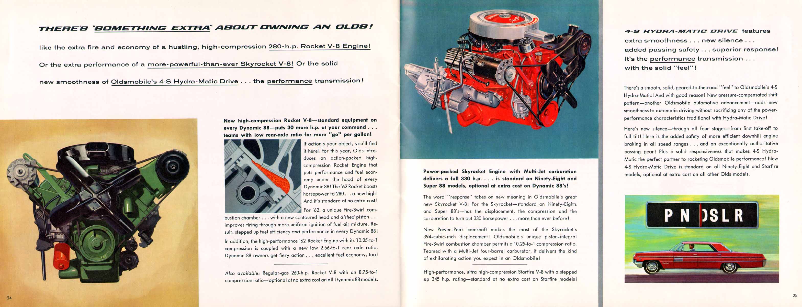 1962 Pontiac Hydra-Matic Transmission Service Repair Manual 