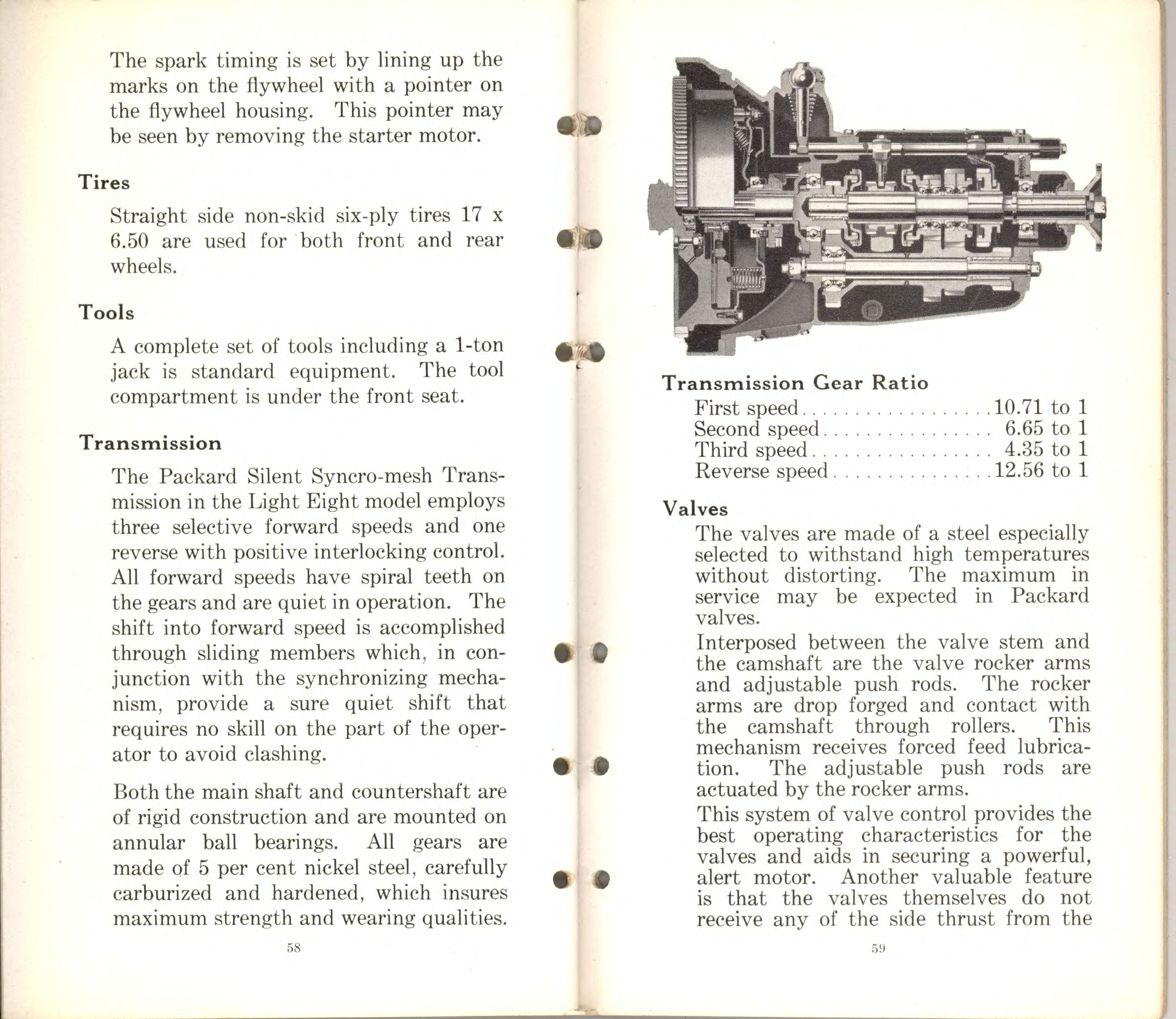 1932 Packard Data Book-58-59