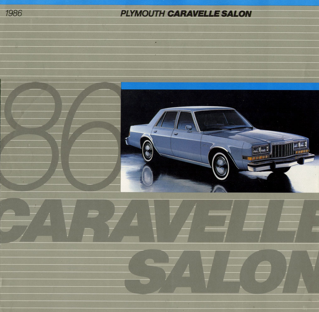 1986 Plymouth Caravelle Salon  Cdn -01