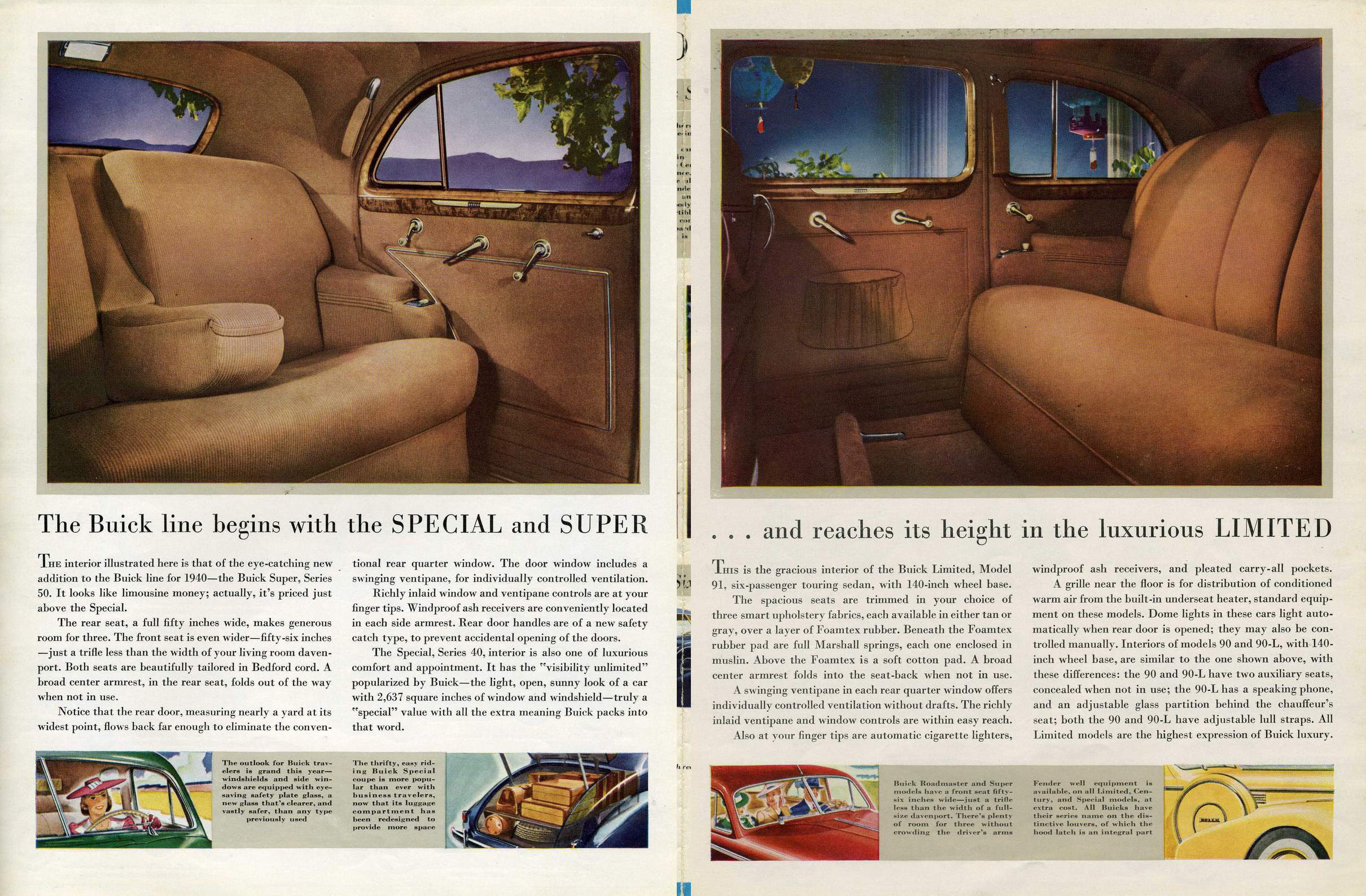 1940 Buick Foldout (C)-Flaps In