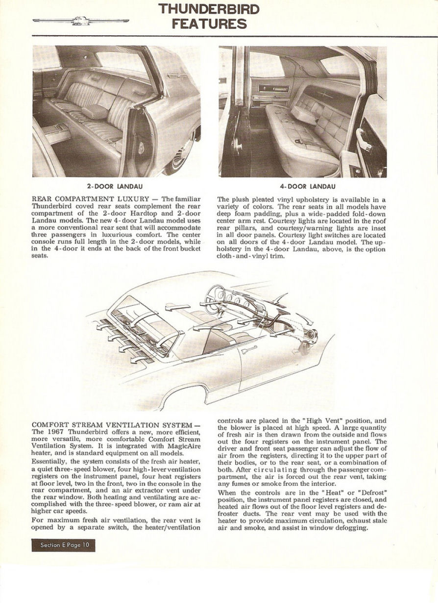 1967 Thunderbird Salesman's Data-10