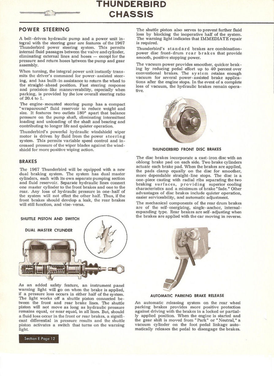 1967 Thunderbird Salesman's Data-12